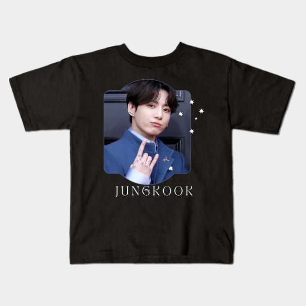 BTS Jungkook Kids T-Shirt by BOY MEET GIRL